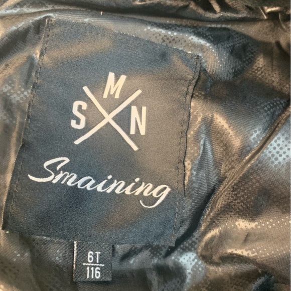 SMAINING Yellow Plaid Kids Waterproof Winter One Piece Snowboard Suit Size 6T - Picture 7 of 7